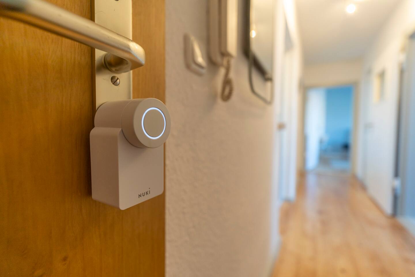 Digital access to the apartment