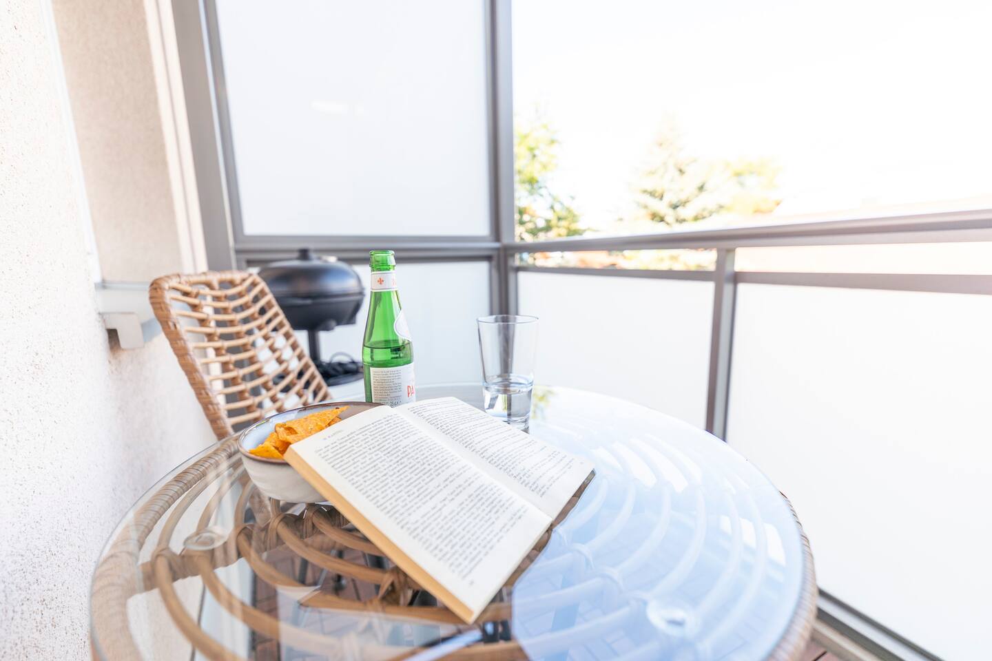Balcony with grill - for relaxing evenings