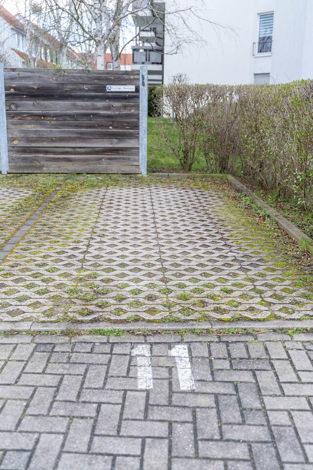private parking space