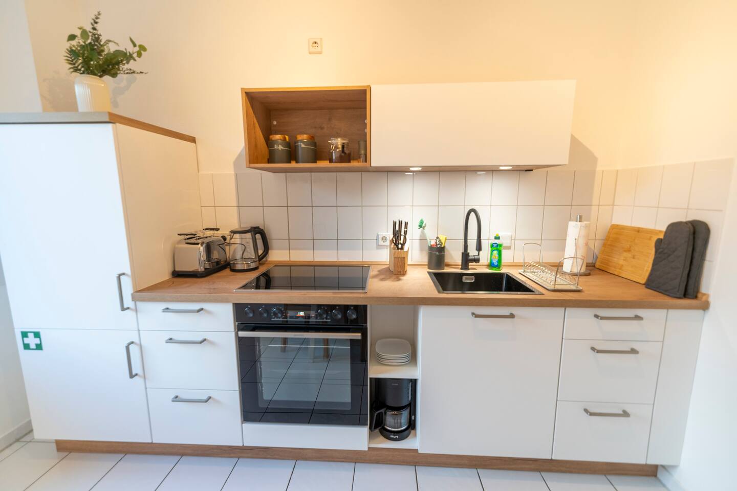 Fully equipped kitchen