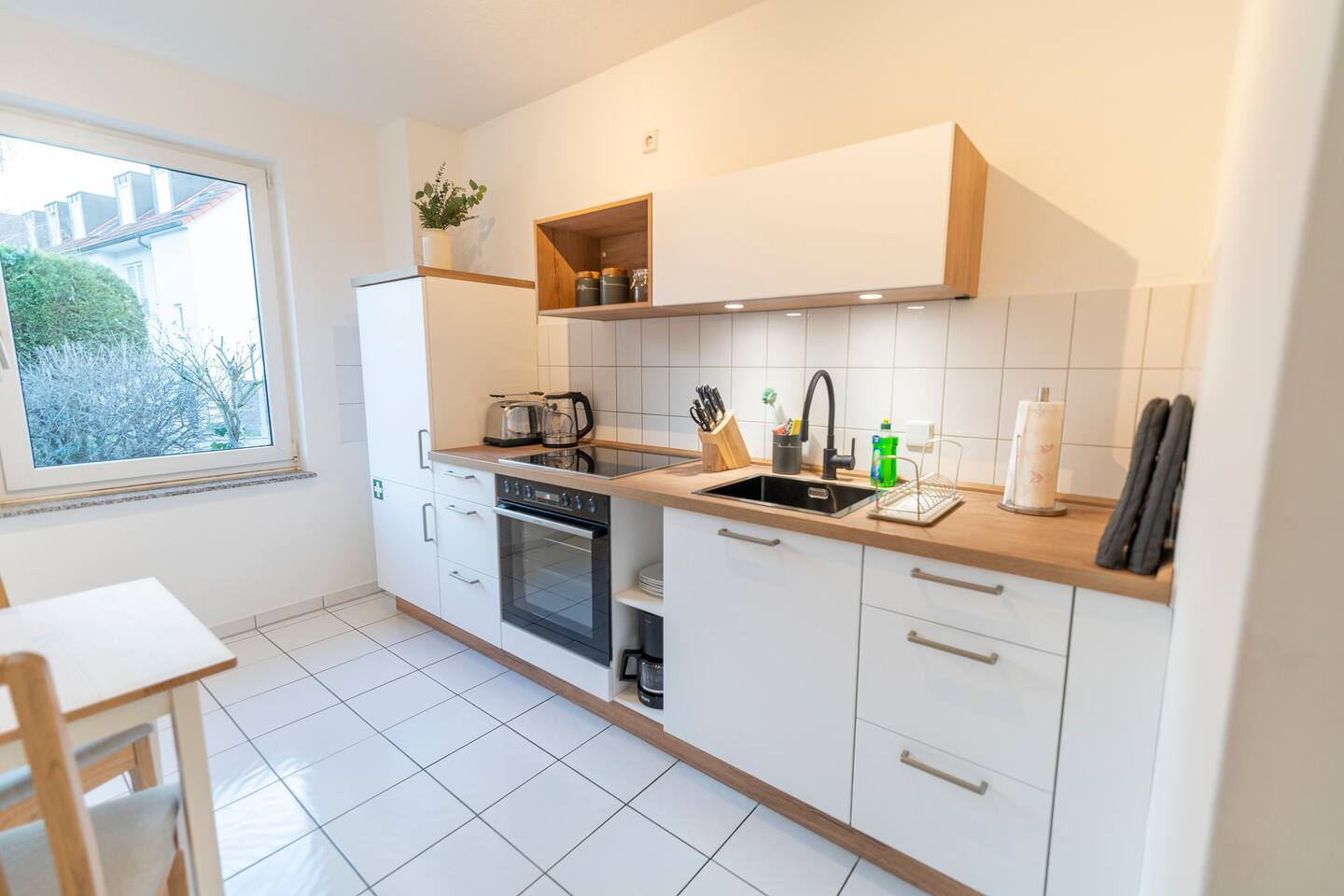 Fully equipped kitchen