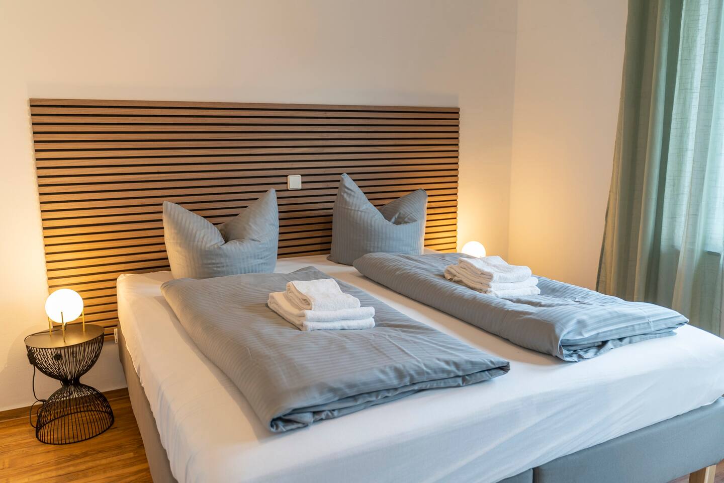 King-size bed