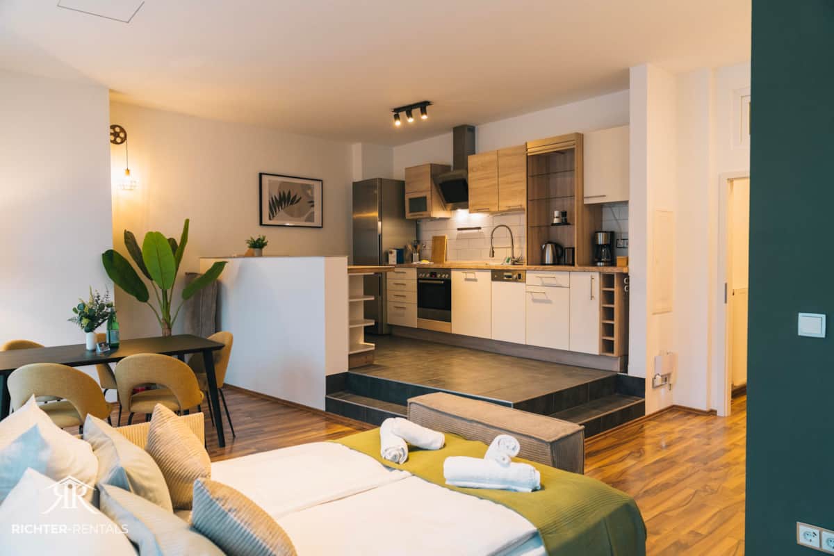 Wohnküche mit Essbereich