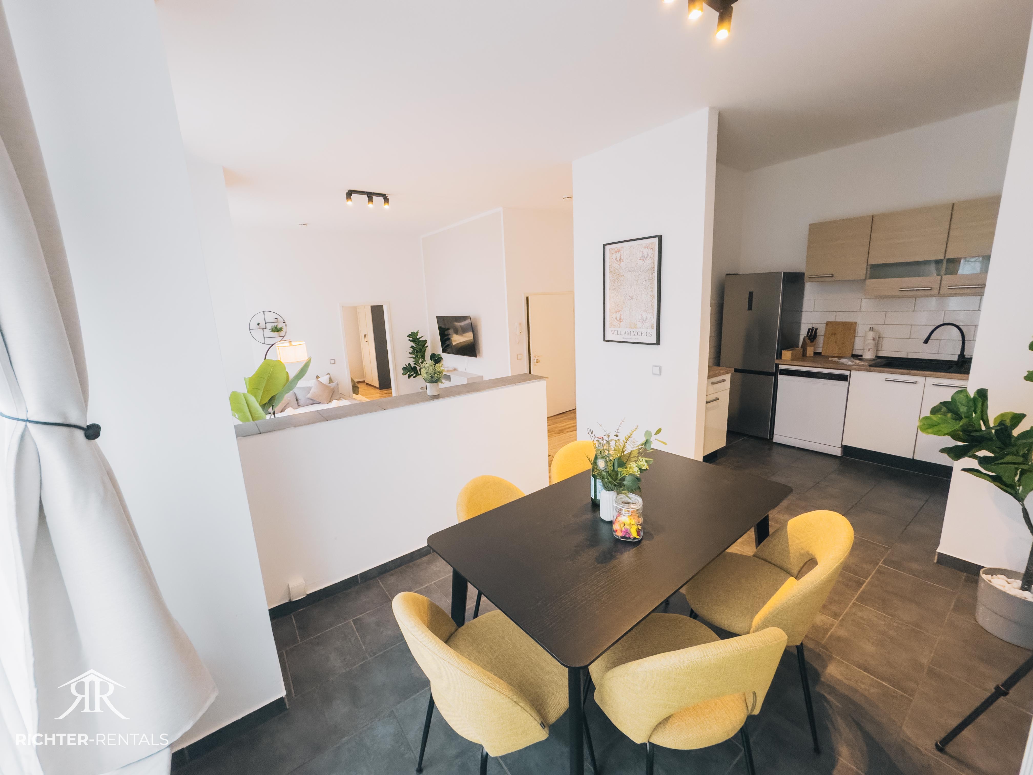 Dining area with lots of daylight