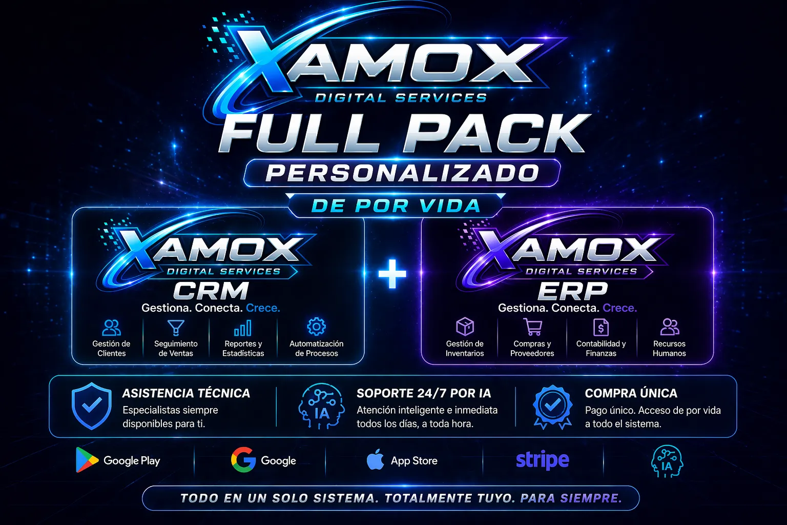 Full Pack Xamox Digital Service