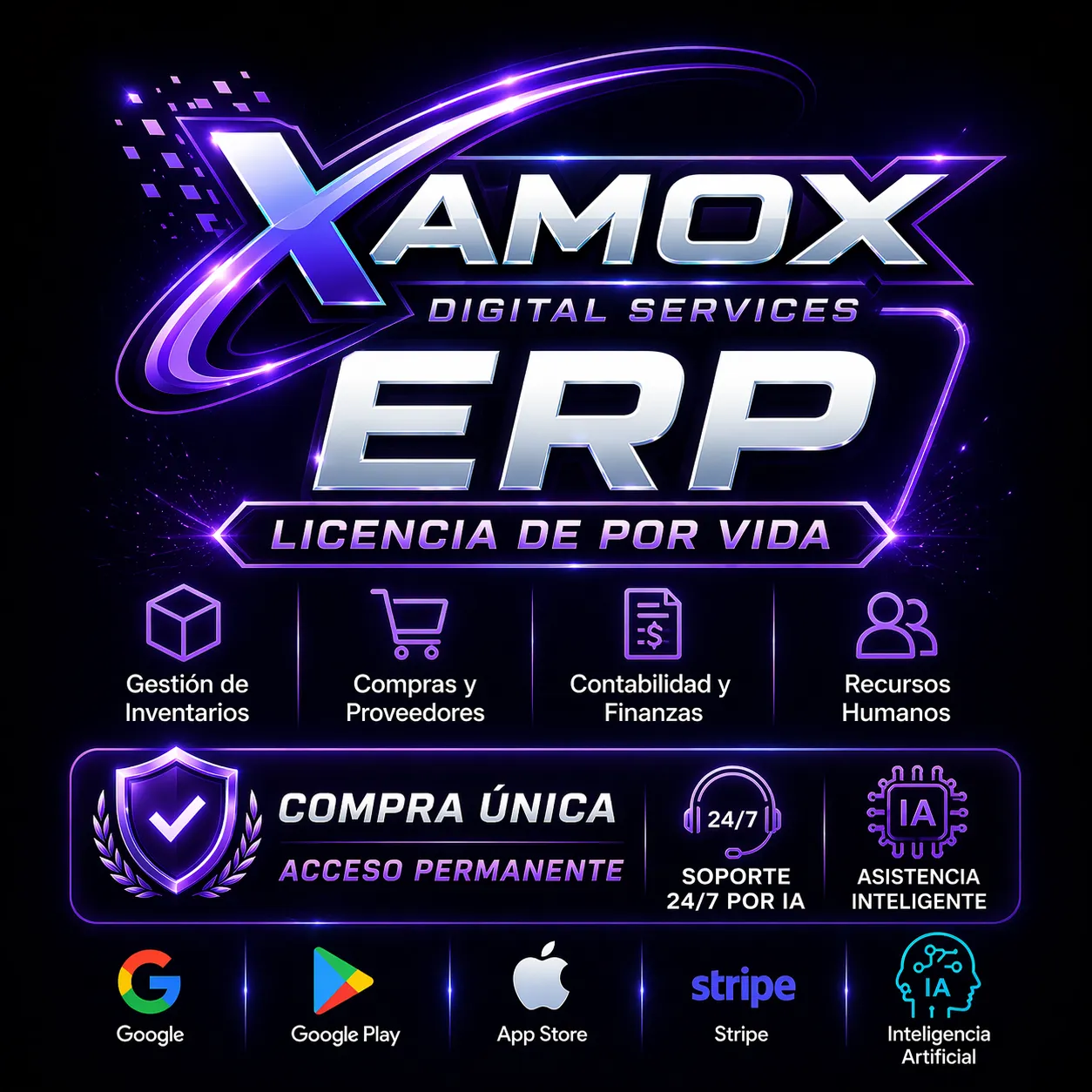 ERP License Xamox Digital Service