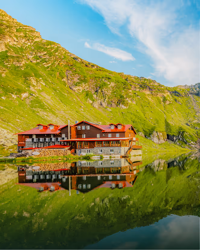 Vara la Bâlea Lac — peisaj alpin