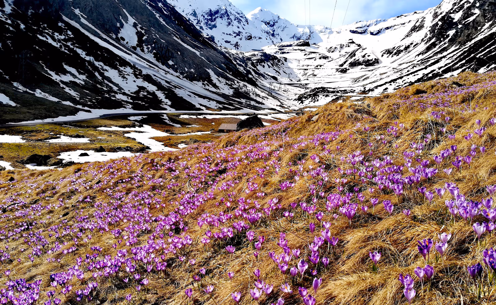 Bâlea Lac — peisaj alpin