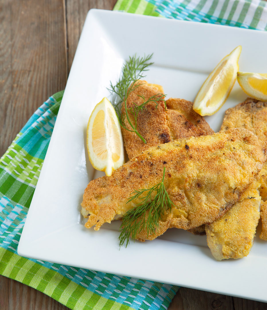 Cheddar Crusted Tilapia
