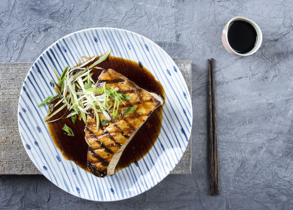 Grilled Teriyaki Swordfish
