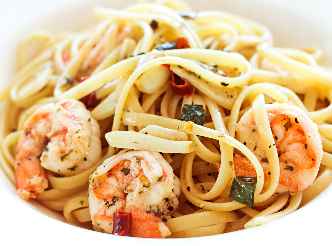 Shrimp Scampi Pasta