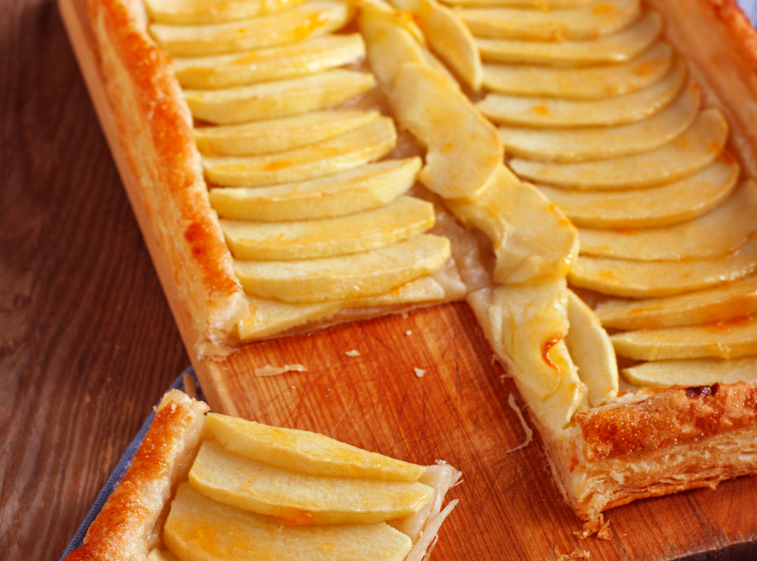 Apple Almond Tart