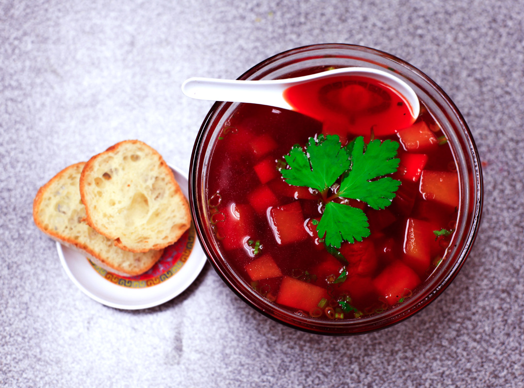 Lucky Vegetable Soup