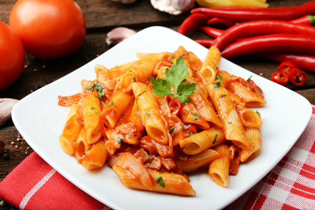 Pasta with Arrabbiata Sauce