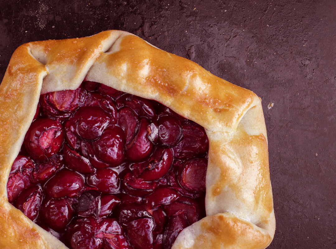 Tart Cherry Crostata