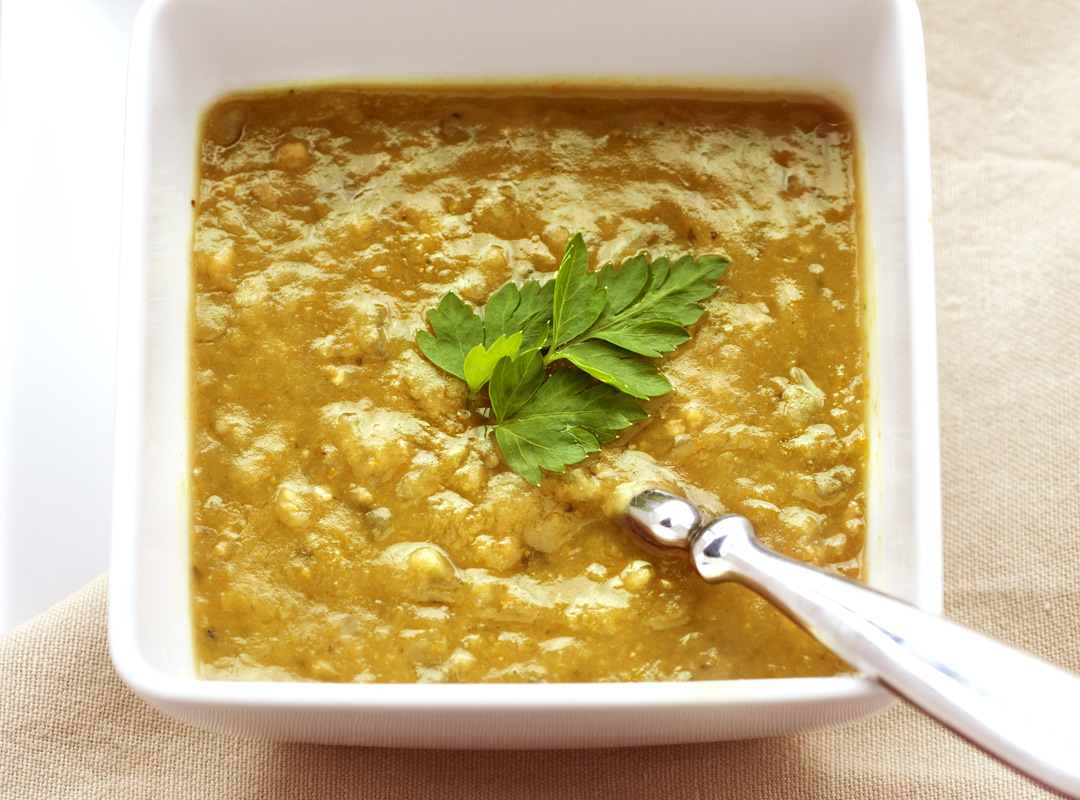 Slow Cooker Split Pea Soup