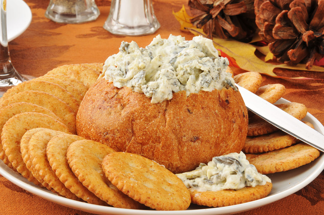 Triple Cheese Artichoke Dip