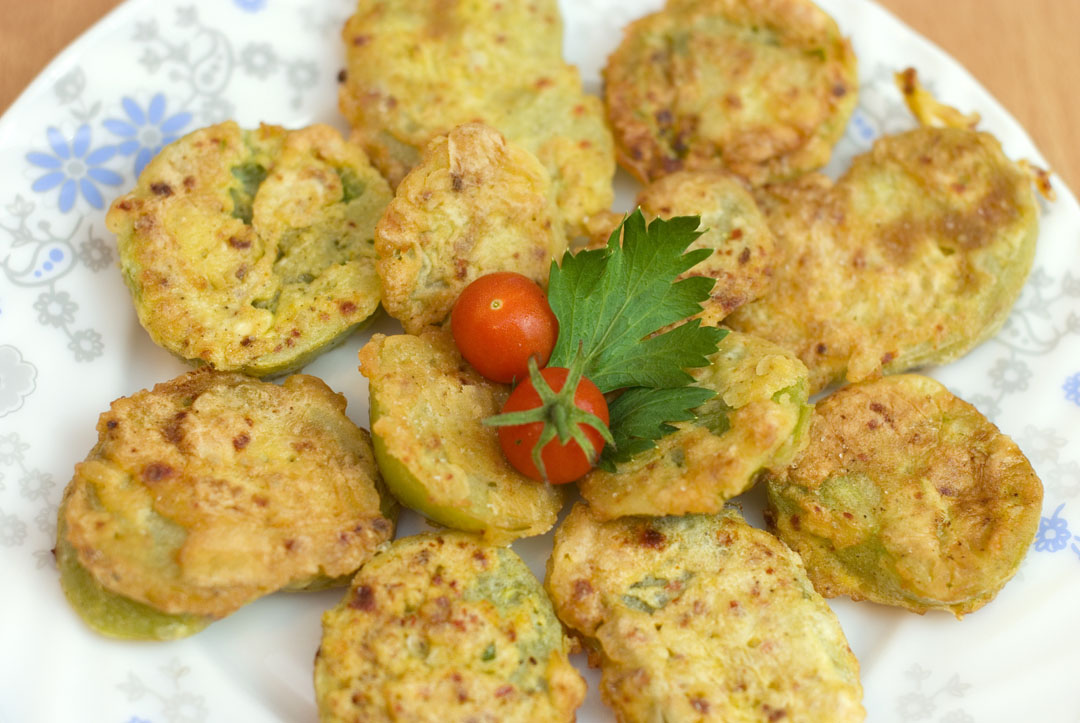 Fried Green Tomatillos