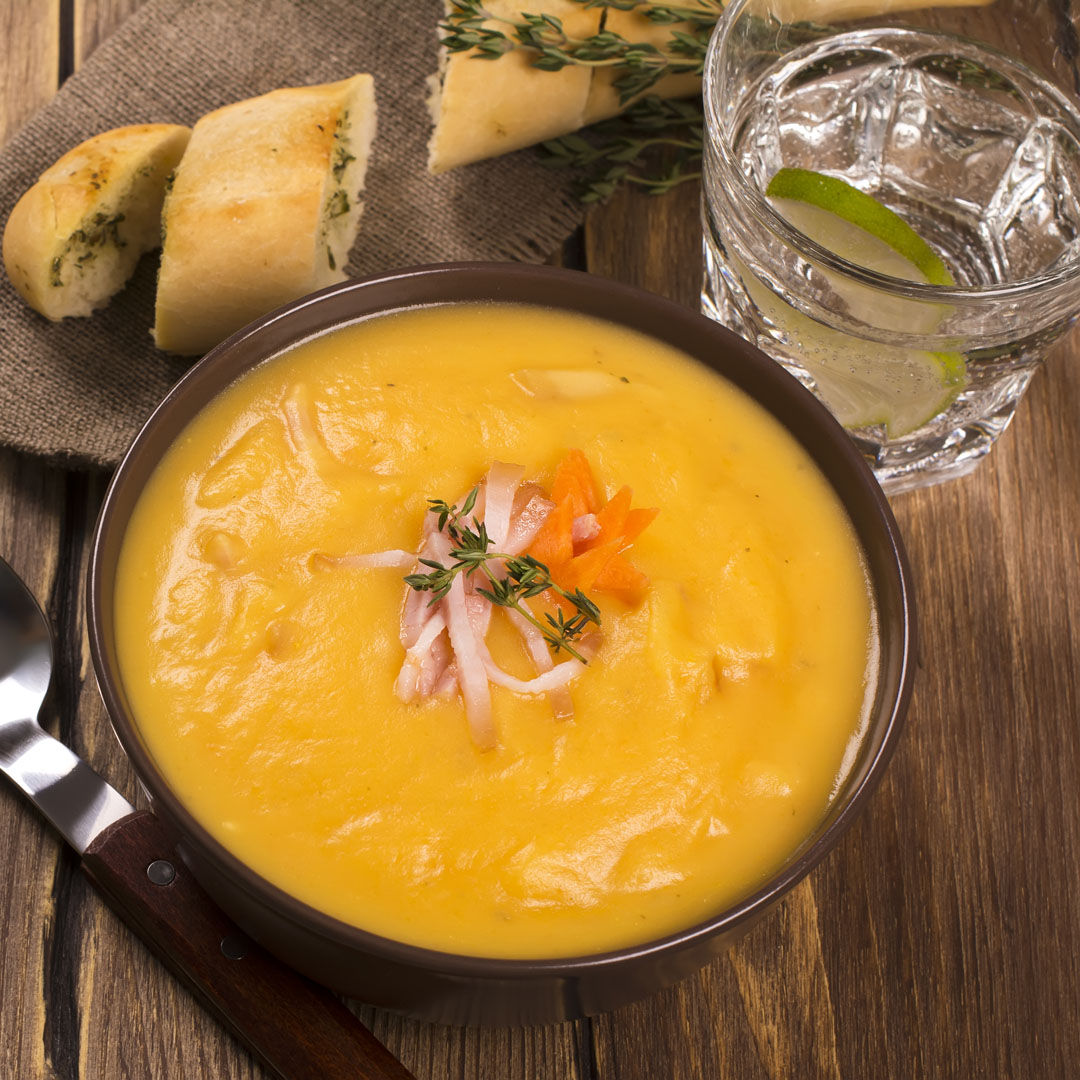 Pumpkin Leek Soup
