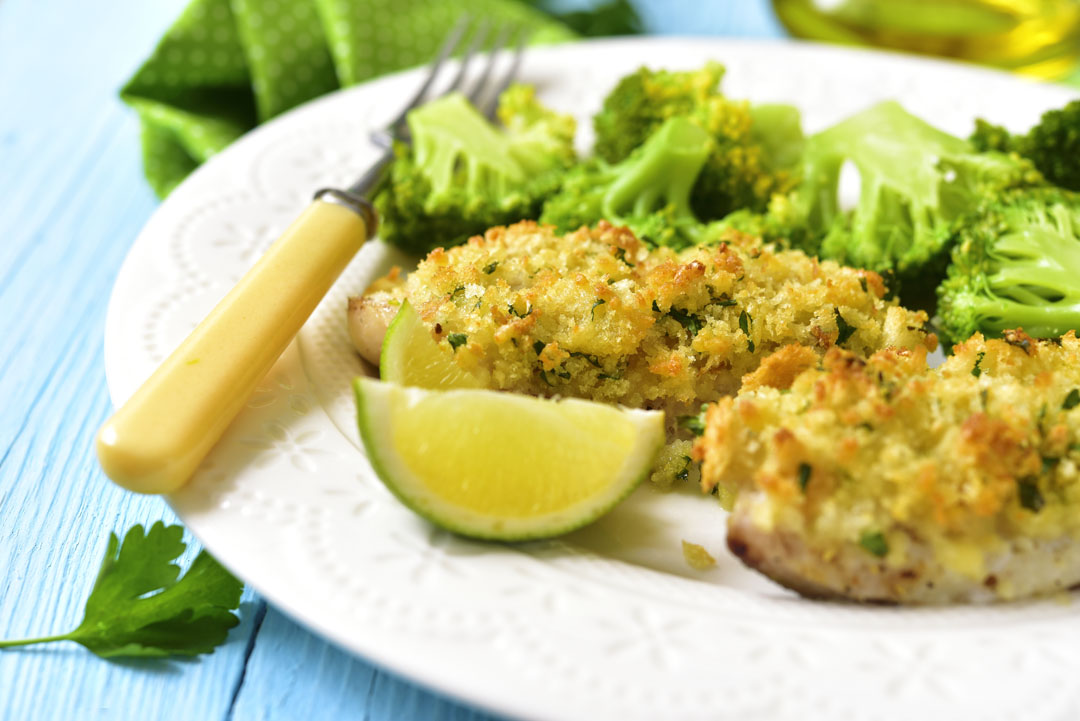 Cod with Italian Crumb Topping