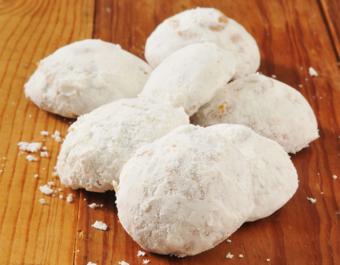 Hazelnut Snowball Cookies