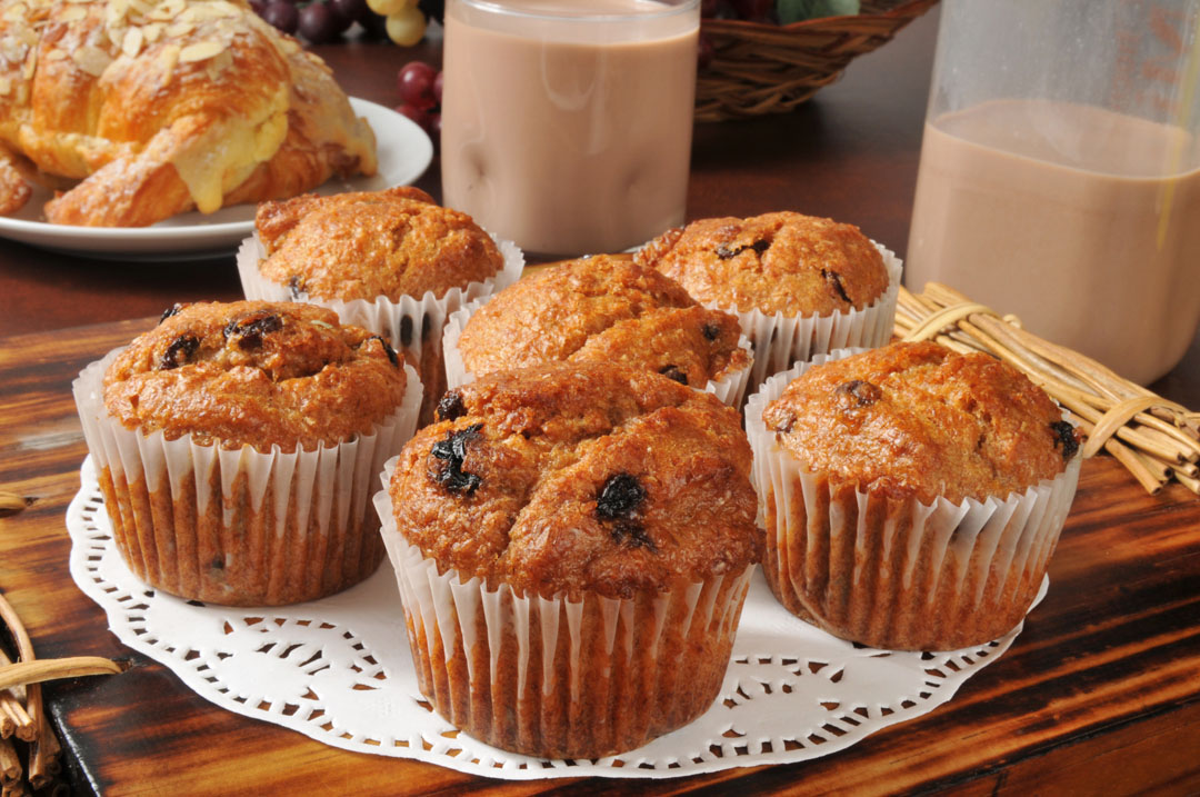 Refrigerator Raisin Bran Muffins