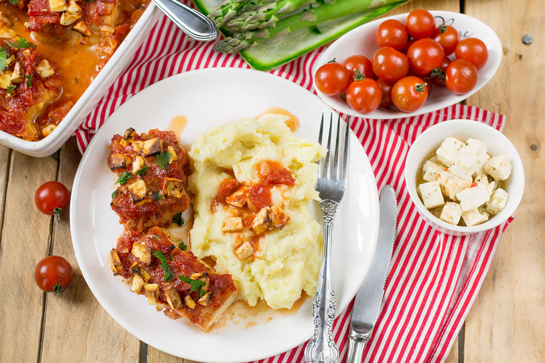 Greek Seasoned Baked Tilapia