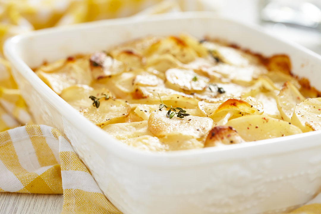 Two Cheese Scalloped Potatoes