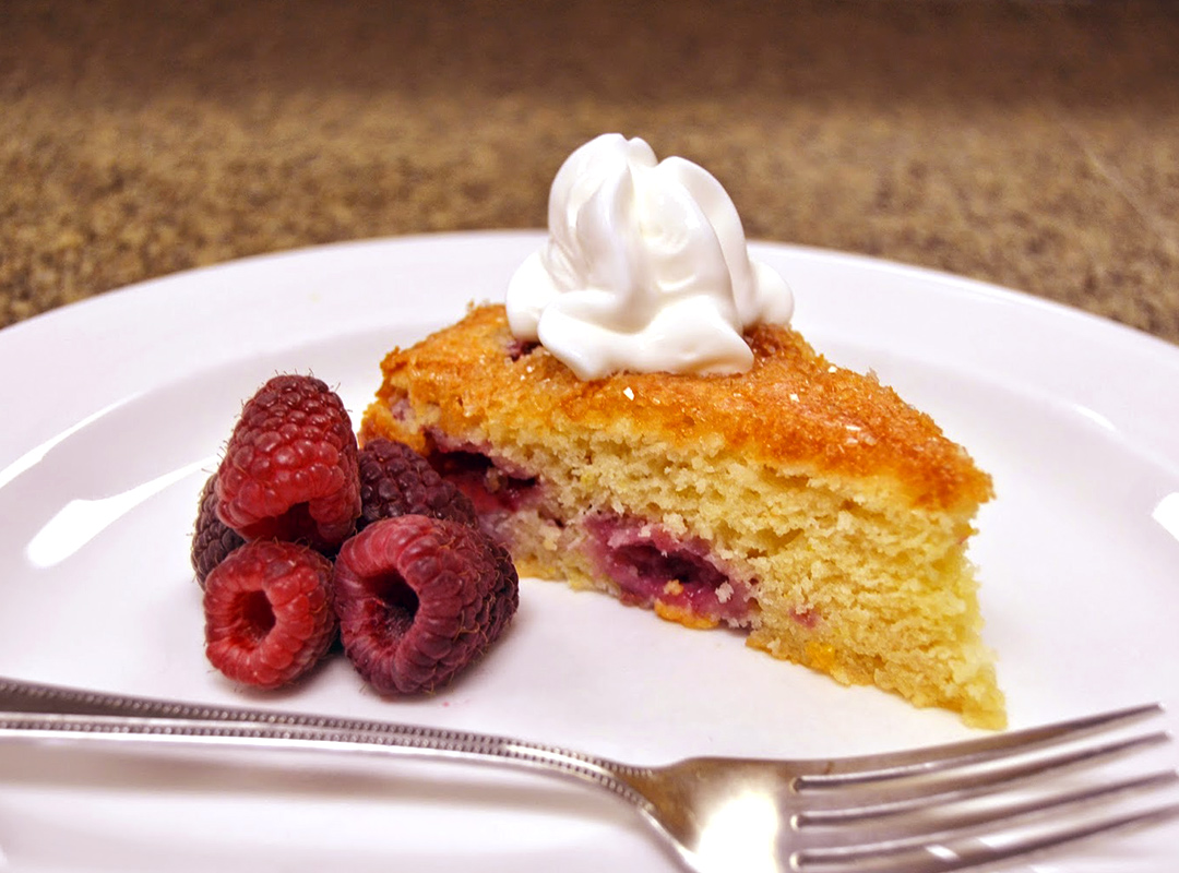 Lemon Raspberry Cake