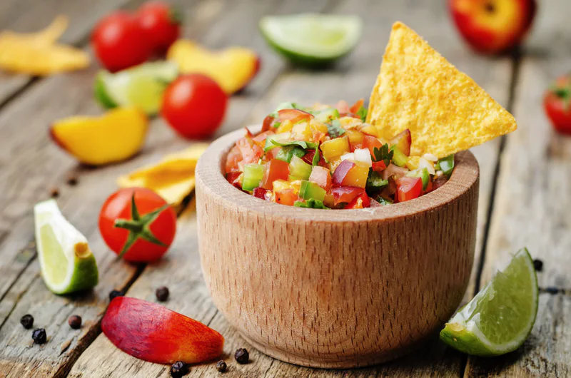 Fresh Peach Salsa