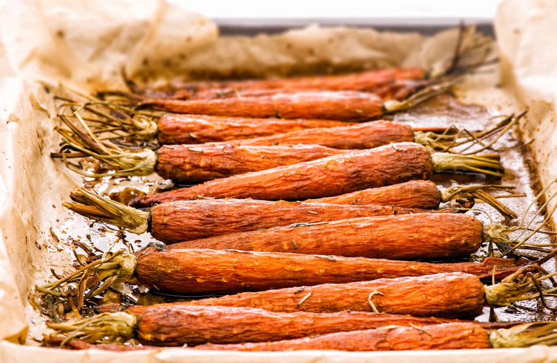 Balsamic Roasted Carrots
