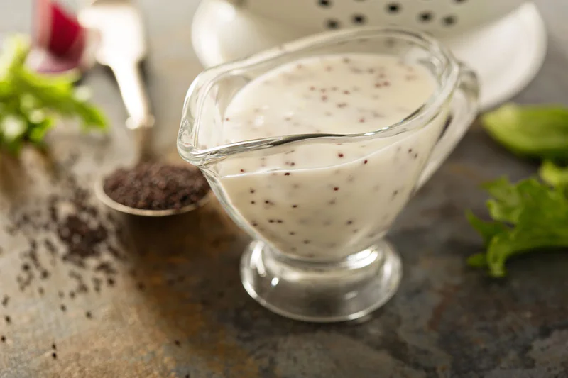 Spring Salad with Poppy Seed Dressing