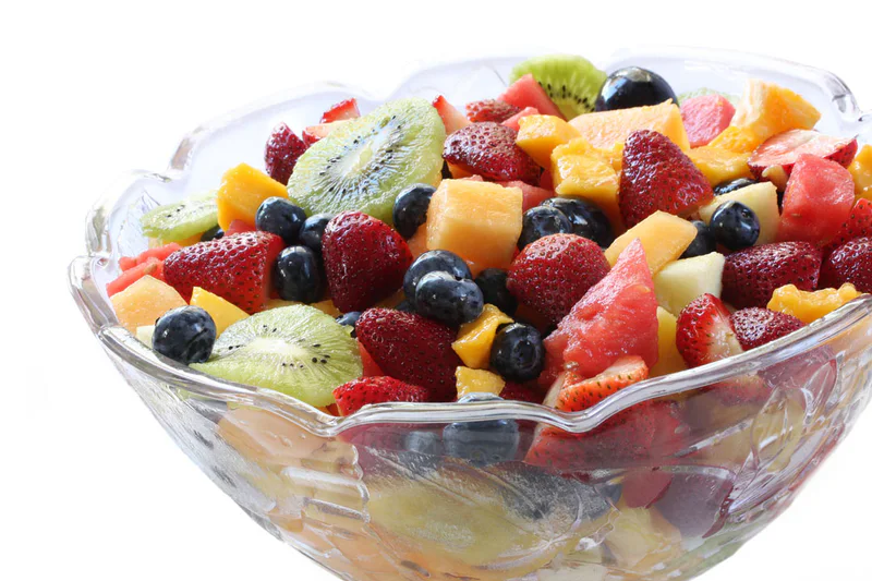 Fresh Fruit Salad with Spiced Syrup