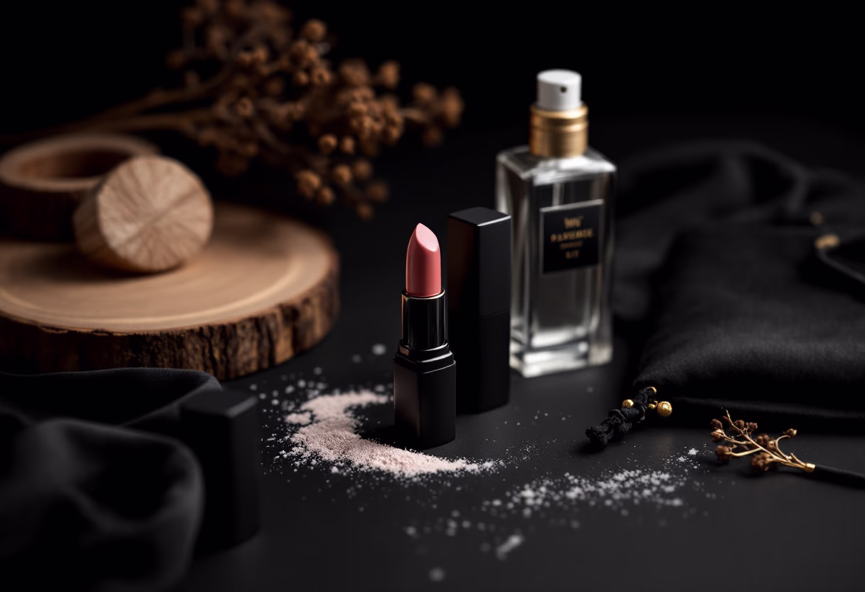 image of makeup kits display