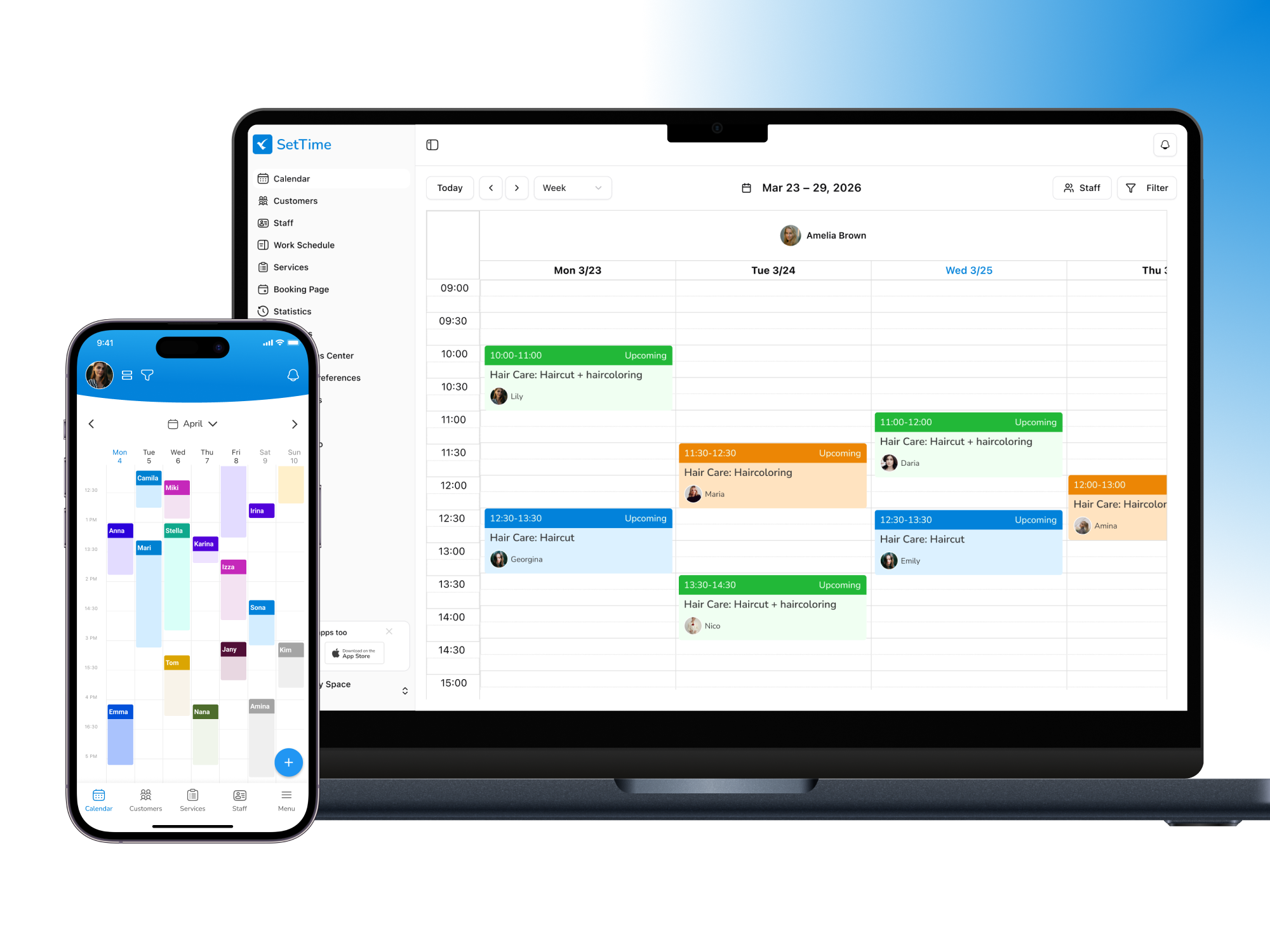 SetTime - Appointment Scheduler