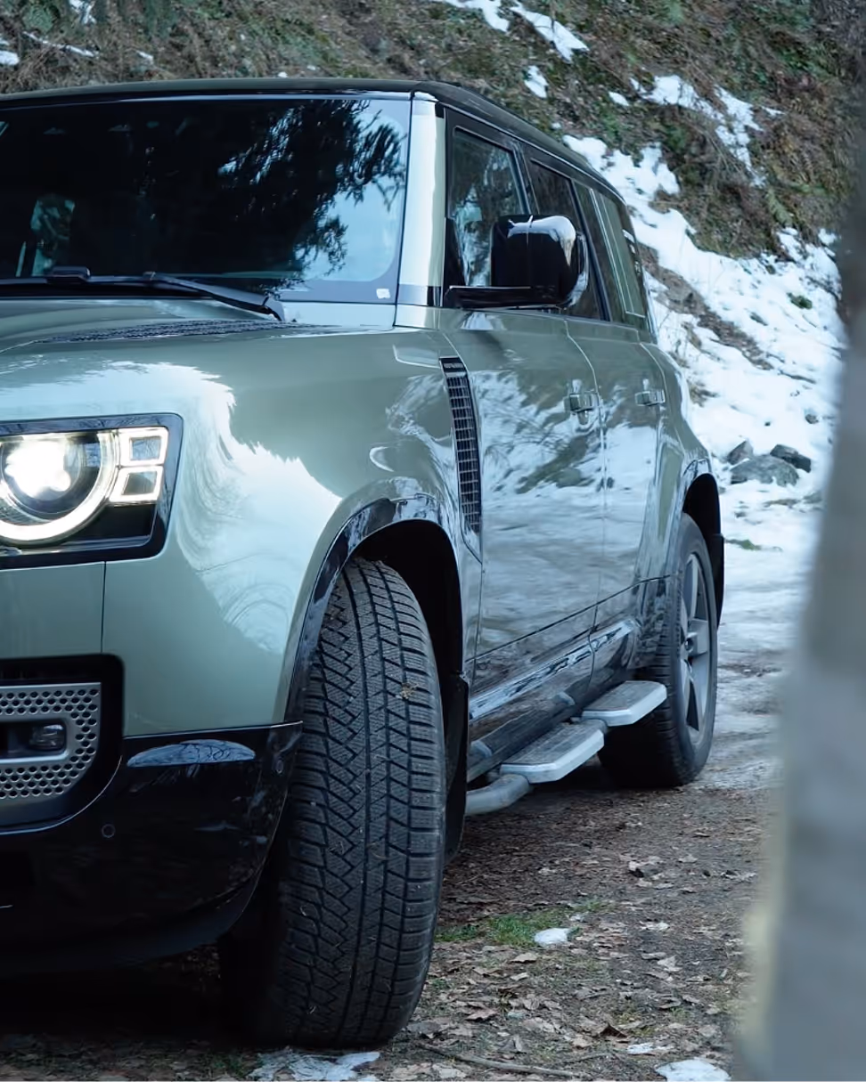Land Rover Defender в Алматинских Горах