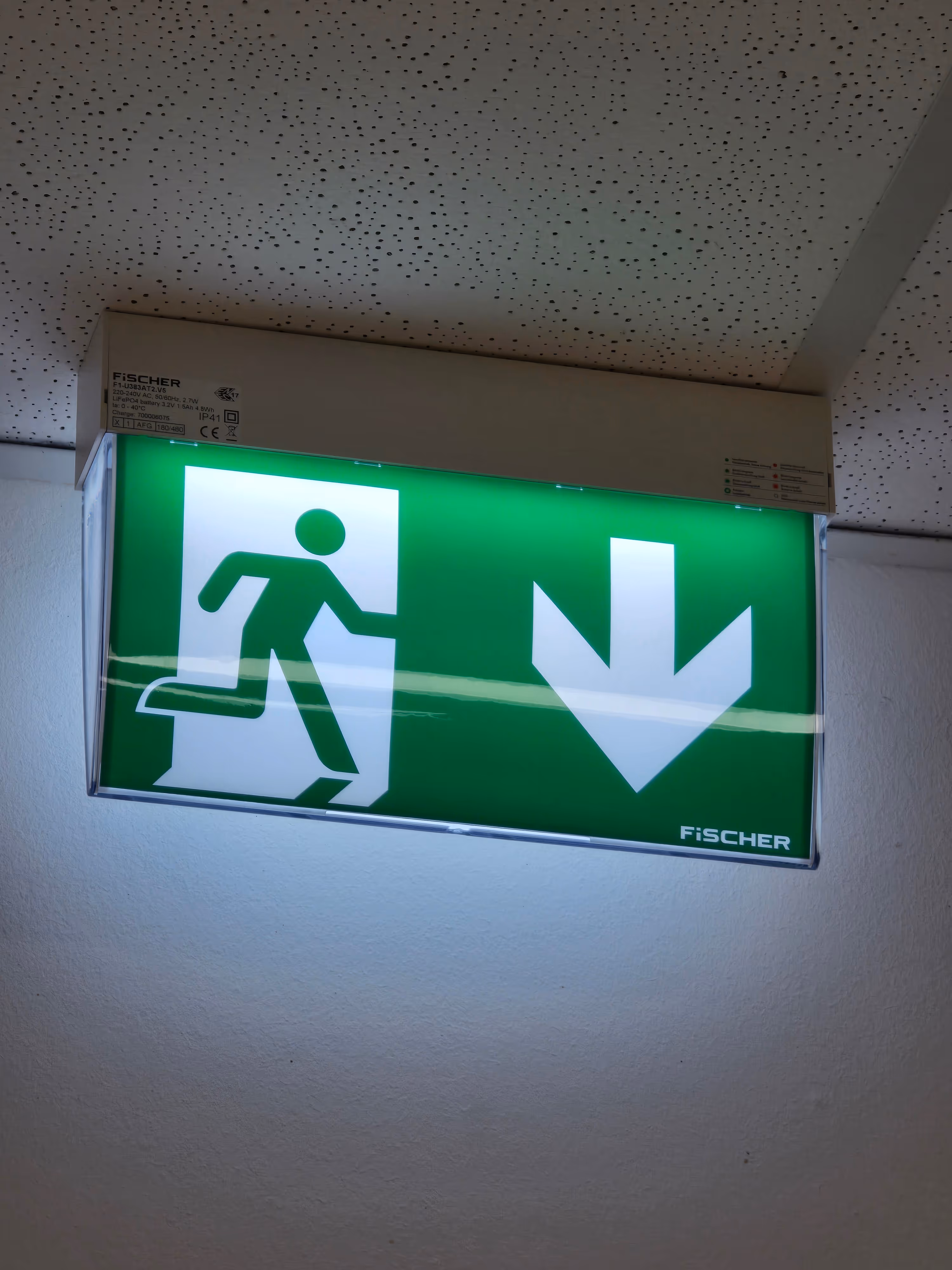 Fluchtweg Beleuchtung