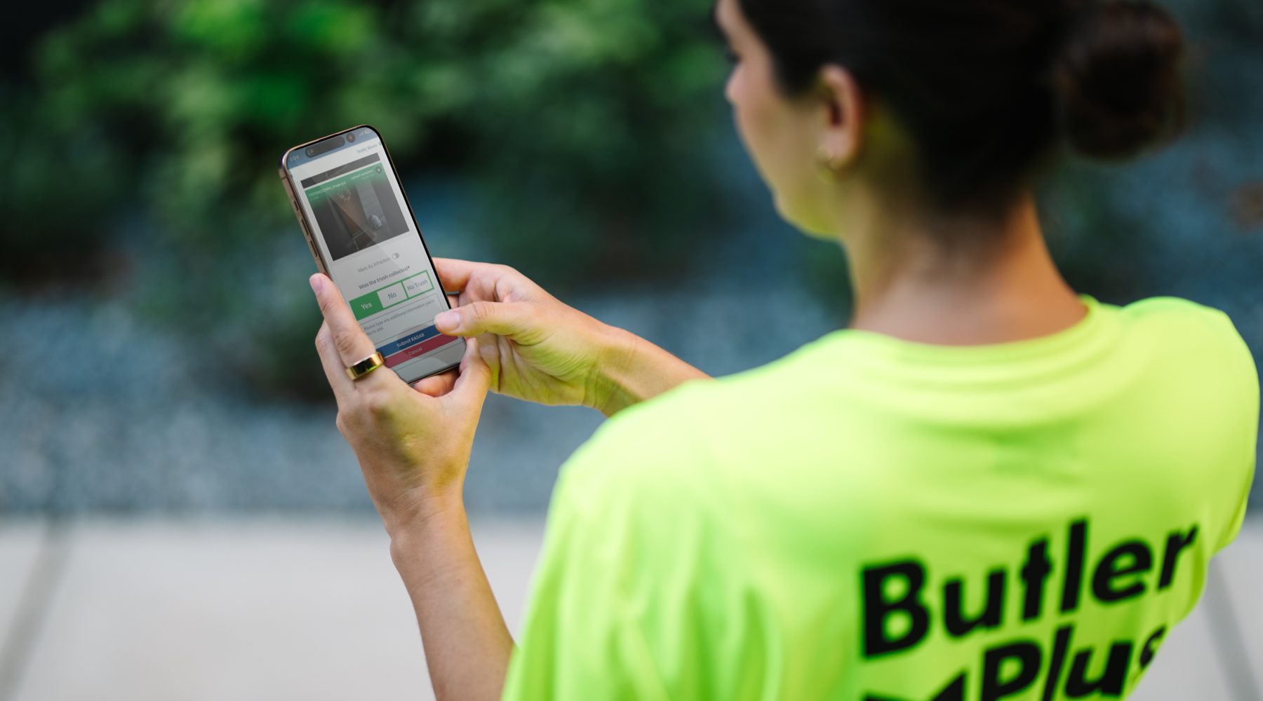 Platform Feature Image | Butler Plus platform analyzing service data across multifamily communities with real-time tracking & automated quality review