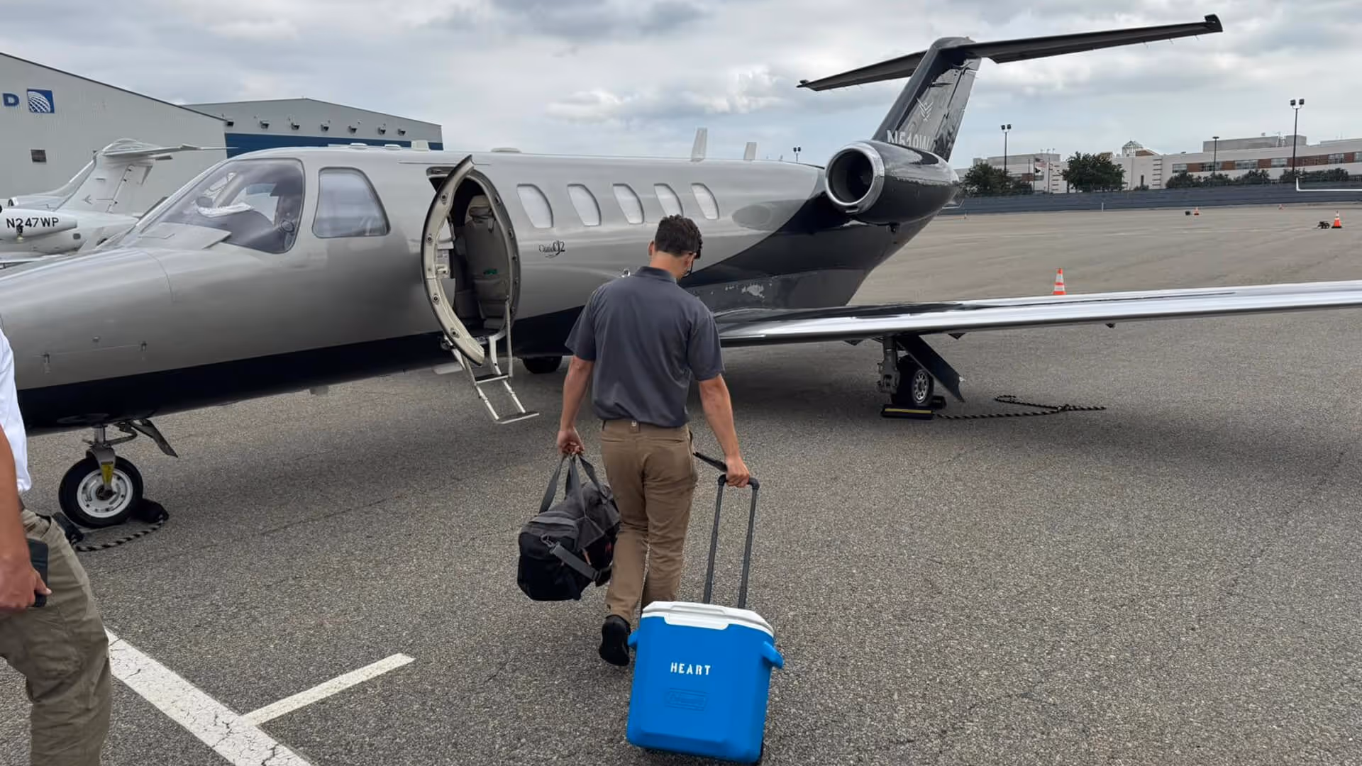 Designing for an aviation operator that flies charter, air ambulance, and organs