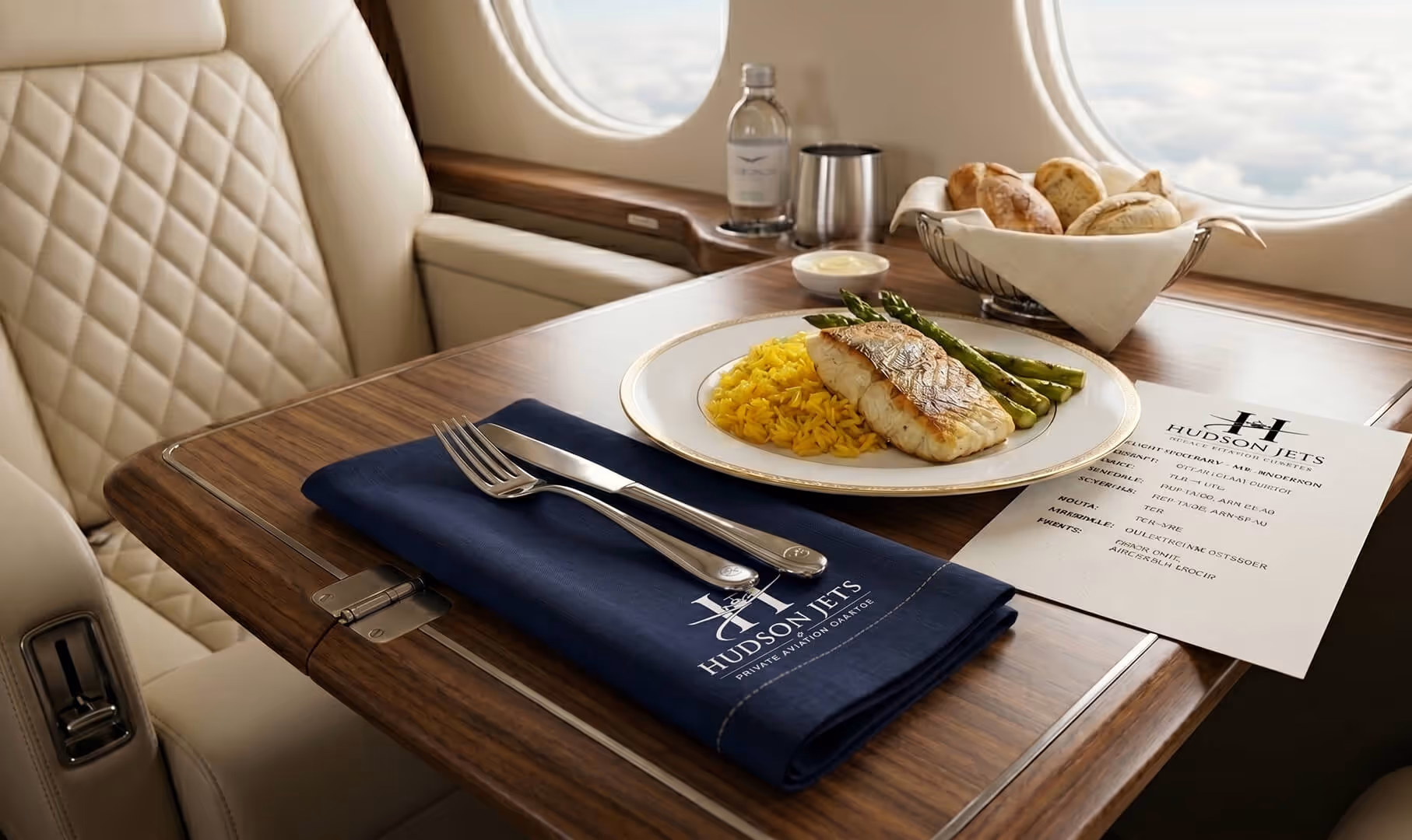 Hudson Jets: a private aviation membership site, designed and shipped in 72 hours