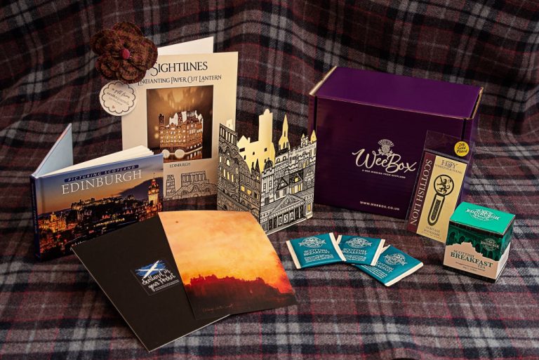 Wee Box Glasgow Scottish gift box product range