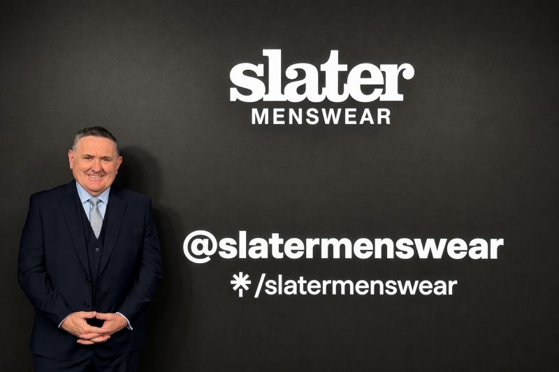 Slater Menswear Glasgow flagship store interior, city centre menswear retailer