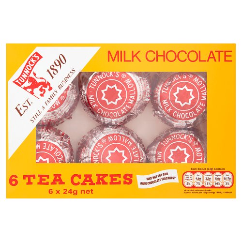 Tunnock's tea cakes packaging shot