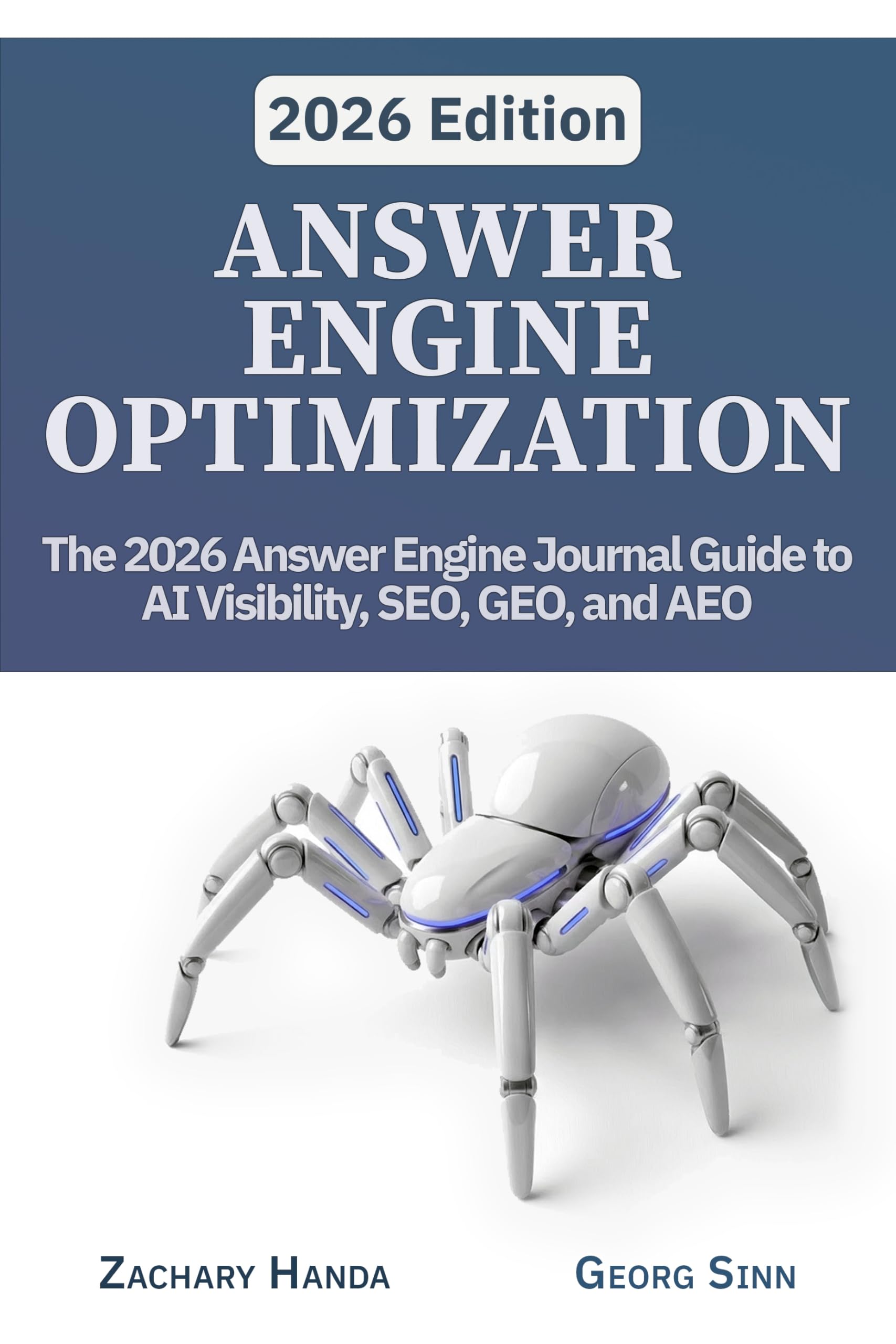 Answer Engine Optimization The 2026 Answer Engine Journal Guide by Handa and Sinn