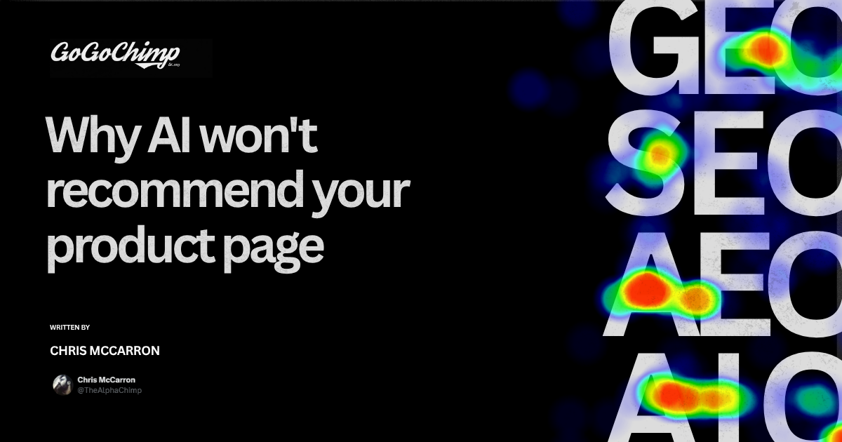 Why AI Won't Recommend Your Product Page: Price, Availability and the Facts Buyers Need