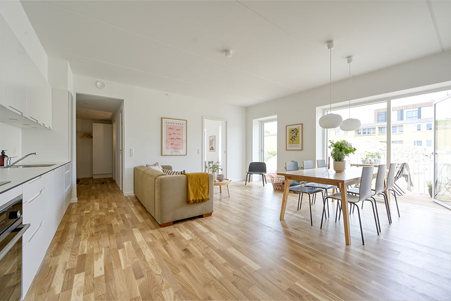 Fløjhusene II i Tingbjerg