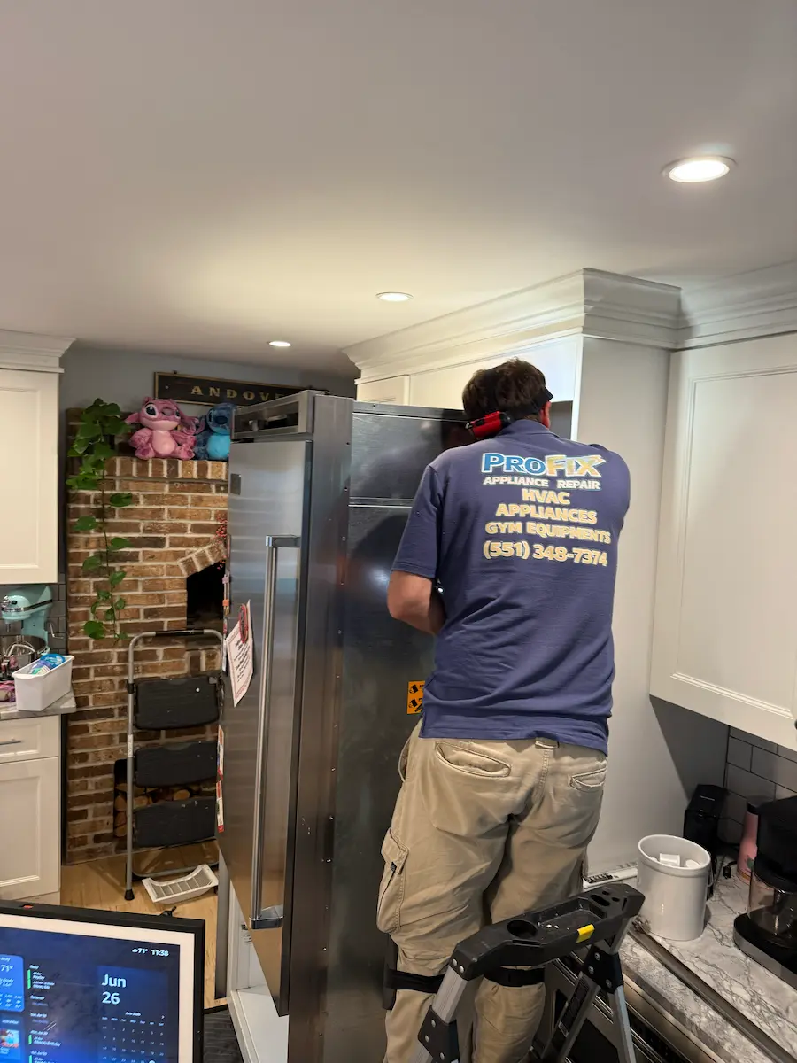 technician repairing Refrigerator Making Noise?