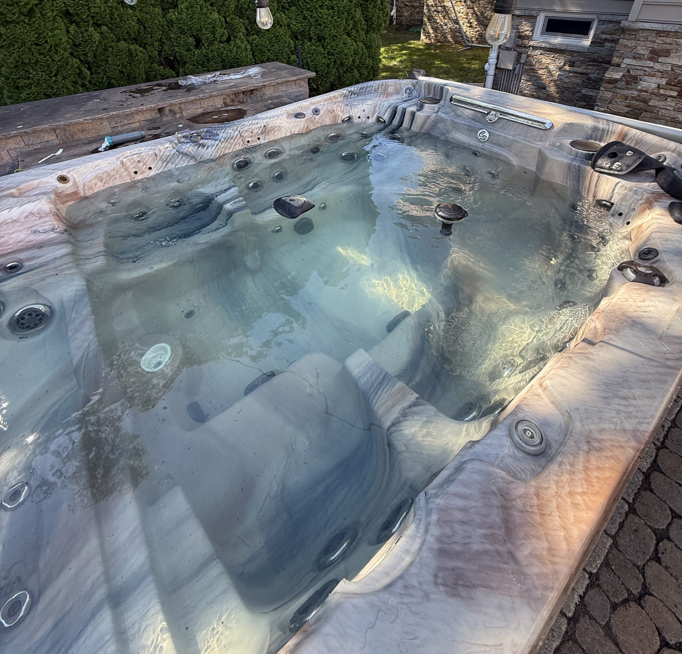 hot tub not heating