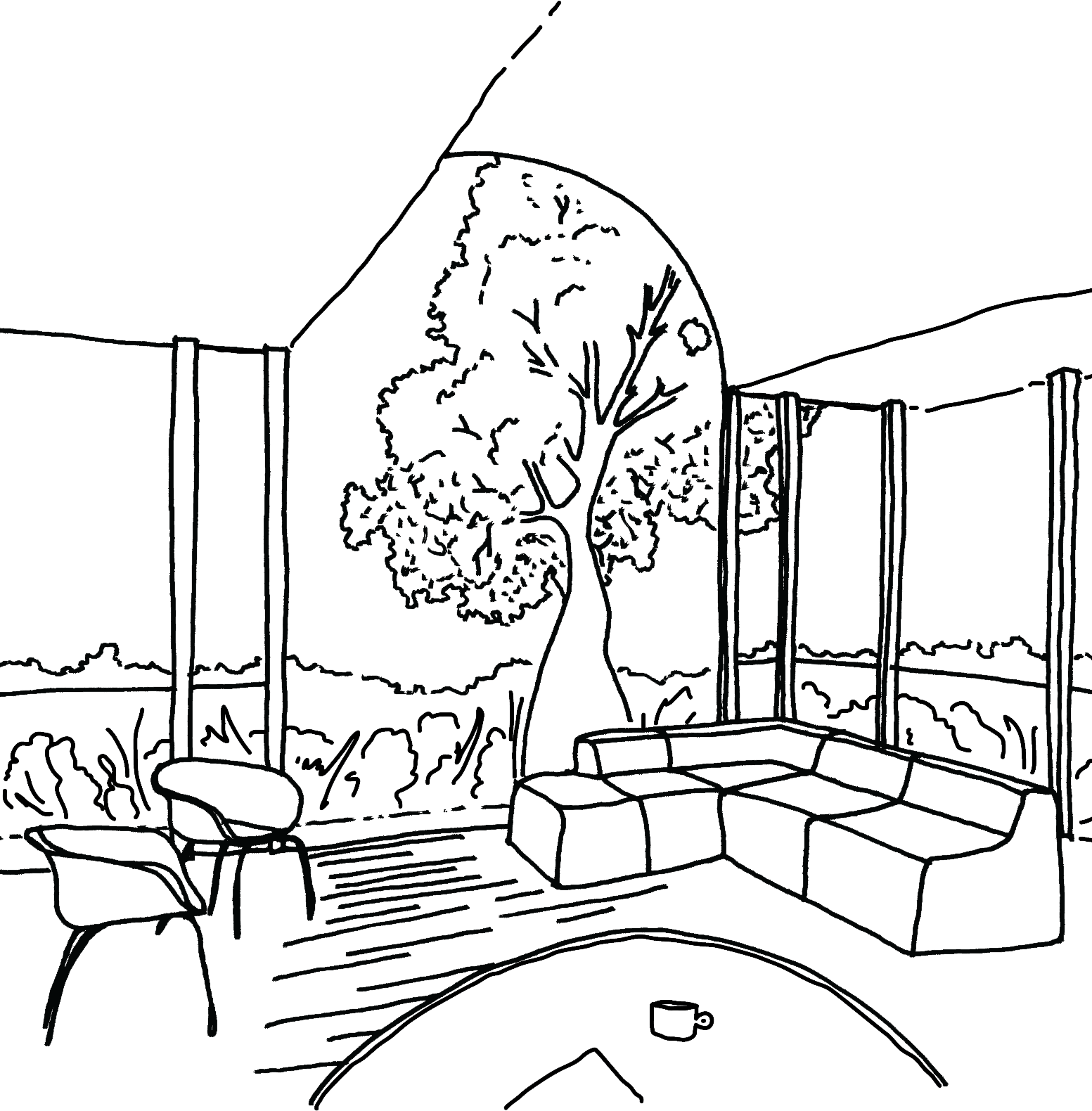 Rensburg & Co architectural sketch