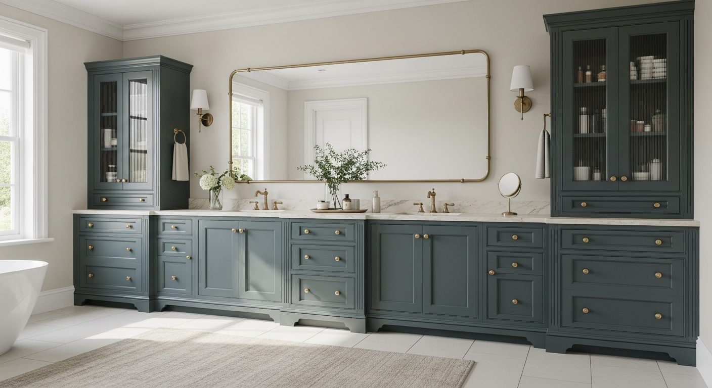 Custom Bathroom Vanities: When Standard Sizes Don't Fit